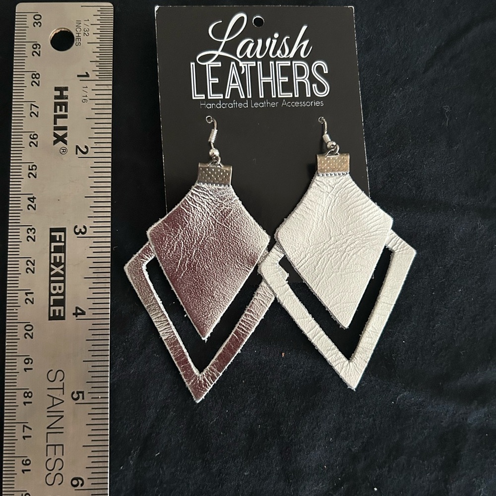 Genuine Leather Earrings